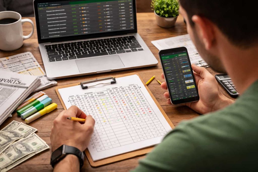 tracking bets the old fashioned way 1024x683 - How to Track CLV Without Fancy Software