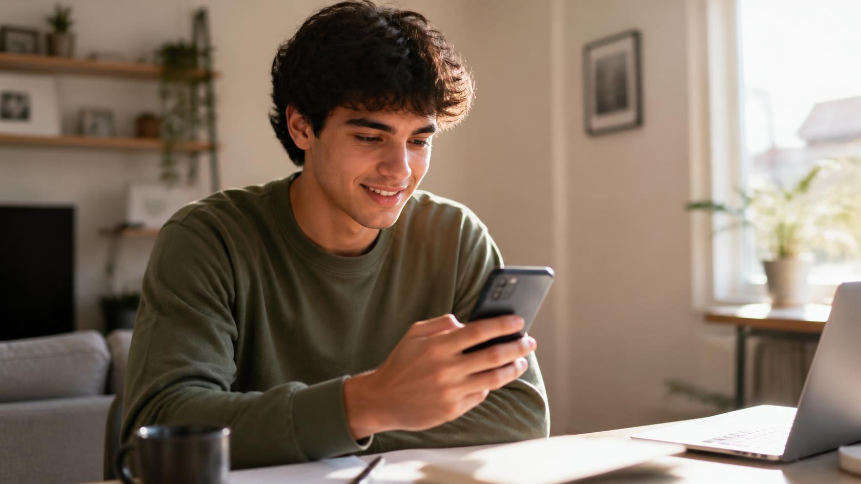 Sign In to Your Account Safely Every Single Time A person securely signing in to their MZPLAY account from home - Sign In to Your Account Safely Every Single Time
